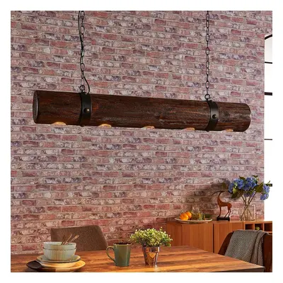 Ekstrawagancka drewniana lampa wisząca Legno