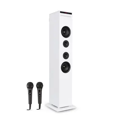 Auna Karaboom CD karaoke zariadenie, bluetooth, MP3, USB nabíjačka, mikrofón, diaľkové ovládanie