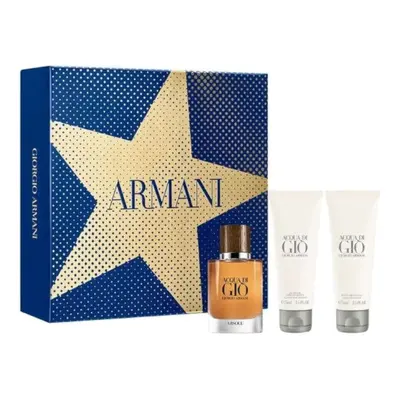 Giorgio Armani Acqua di Gio Absolu zestaw - woda perfumowana 40 ml + balsam po goleniu 75 ml + ż