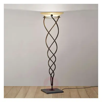 Antinea - lampa stojąca ze szkłem Murano