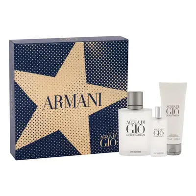 Giorgio Armani Acqua di Gio pour Homme zestaw - woda toaletowa 100 ml + woda toaletowa 15 ml + ż