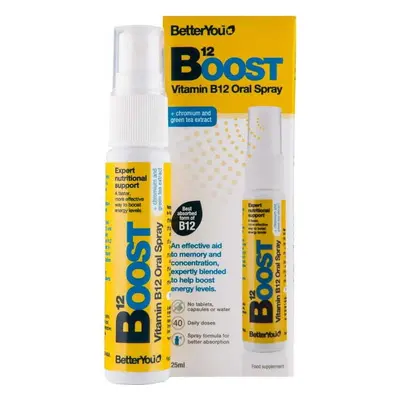 Boost pure energy Witamina B12 B-12 w sprayu 25ml MuliVit BetterYou