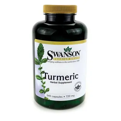 Turmeric kurkuma 720mg 240 tabletek Swanson