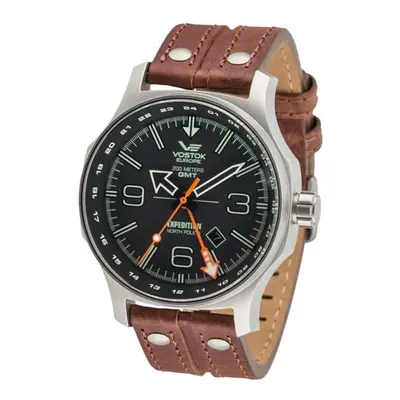 Vostok Europe Gent's Dual Time Expedition N1 with Leather Strap
