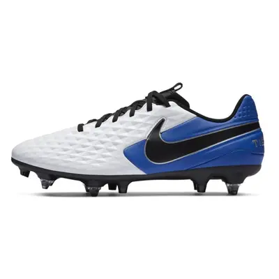 Korki piłkarskie na miękką murawę Nike Tiempo Legend 8 Academy SG-PRO Anti-Clog Traction - Biel