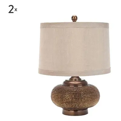 Komplet 2 lamp stołowych „Nicholas”