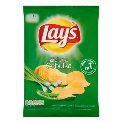 Lay's Chipsy Zielona Cebulka 140 g