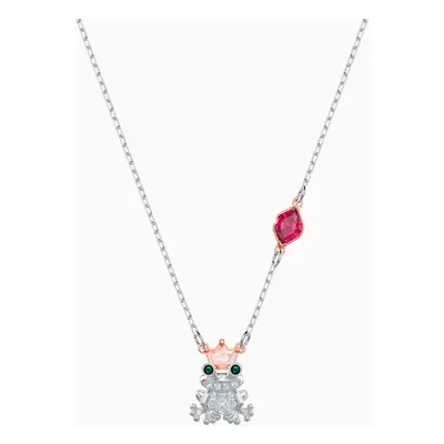 Out of this World Kiss Necklace, Multi-colored, Mixed metal finish