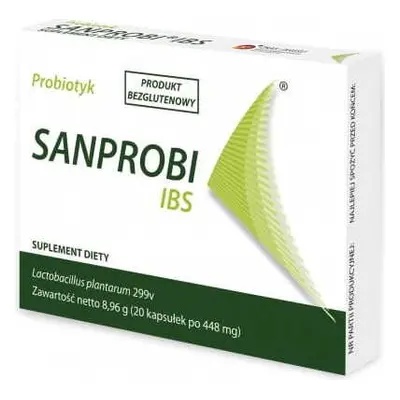 Probiotyki IBS 20 kapsułek Sanprobi