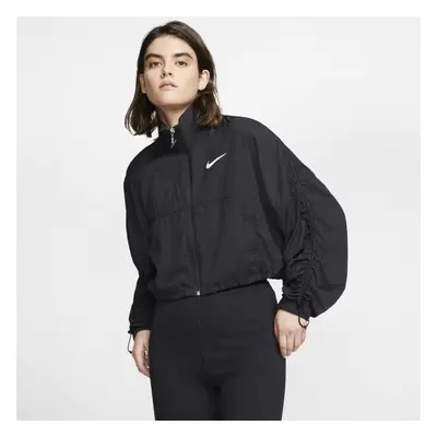 Kurtka damska z tkaniny Nike Sportswear Swoosh - Czerń