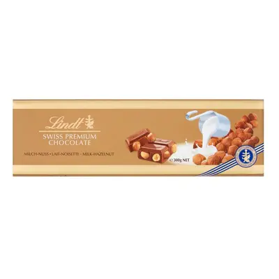 Lindt - Czekolada milk hazlenut gold