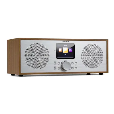 Auna Silver Star Stereo, internetové DAB+/FM rádio, WiFi, BT, DAB+/FM, dub