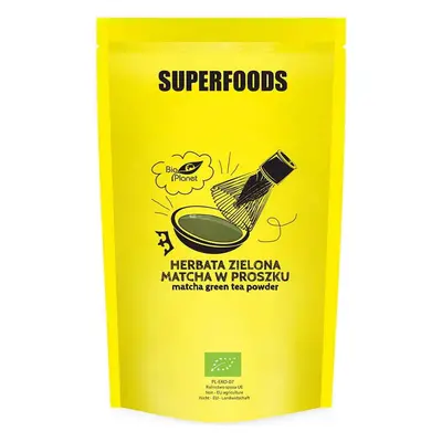 HERBATA ZIELONA MATCHA W PROSZKU BIO 500 g - BIO PLANET