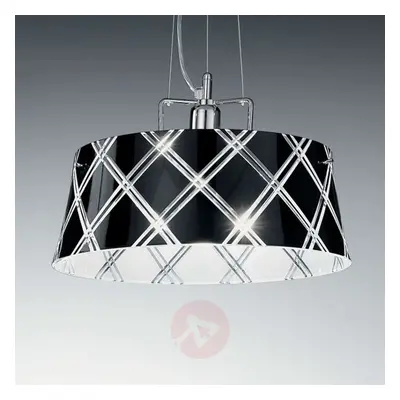 Elegancka lampa wisząca CORALLO 40, 1-pkt., czarna