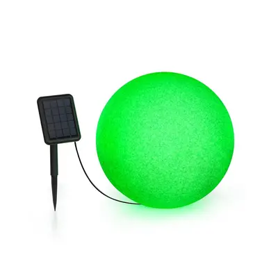 Blumfeldt Shinestone Solar 40, guľová lampa, solárny panel, ? 40 cm, RGB-LED, IP68, akumulátor