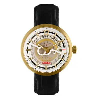 CCCP Gent's Kashalot Dress Automatic Watch with Genuine Leather Strap