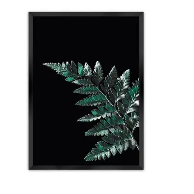 Plakat Dark Fern Leaf