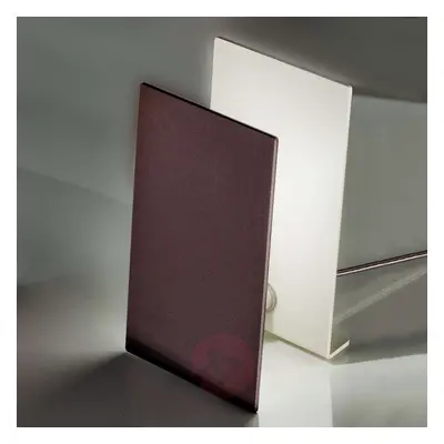 Stylowa lampa stołowa LED Time, brązowa