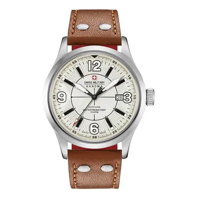 Swiss Military by Hanowa Gent's Undercover Watch with Genuine Leather Strap