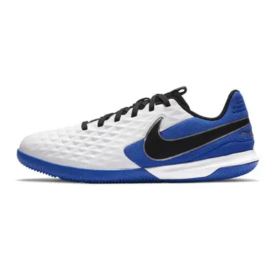 Halowe buty piłkarskie dla małych/dużych dzieci Nike Jr. Tiempo Legend 8 Academy IC - Biel