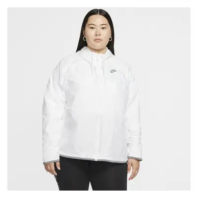 Kurtka damska Nike Sportswear Windrunner (duże rozmiary) - Biel