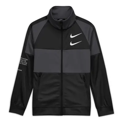 Kurtka dla dużych dzieci (chłopców) Nike Sportswear Swoosh - Czerń