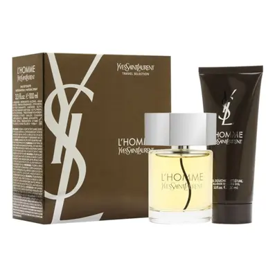 Yves Saint Laurent L'Homme zestaw woda toaletowa 100 ml + żel pod prysznic 100 ml