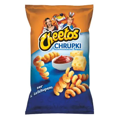 Cheetos Chrupki kukurydziane o smaku serowo-ketchupowym 145 g