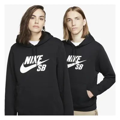 Bluza z kapturem do skateboardingu Nike SB Icon - Czerń