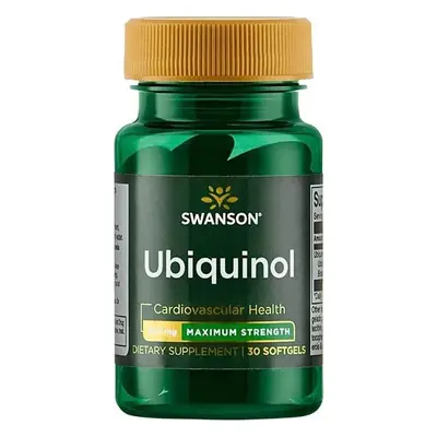 Koenzym Q10 aktywny Kaneka 200mg Ubiquinol Ubichinol 30 kapsułek SWANSON