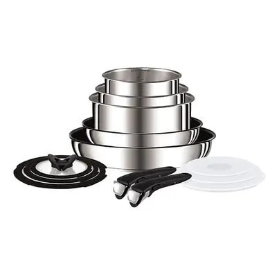 Tefal Ingenio 13 Piece Stainless Steel Pan Set