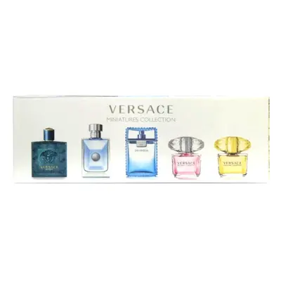 Versace zestaw miniaturek - Man Eau Fraiche woda toaletowa 5 ml + Bright Crystal woda toaletowa 