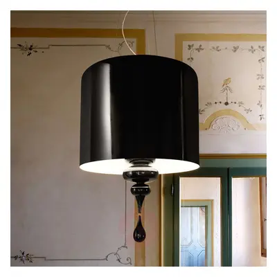 Elegancka lampa wisząca Eva S3+1 czarna