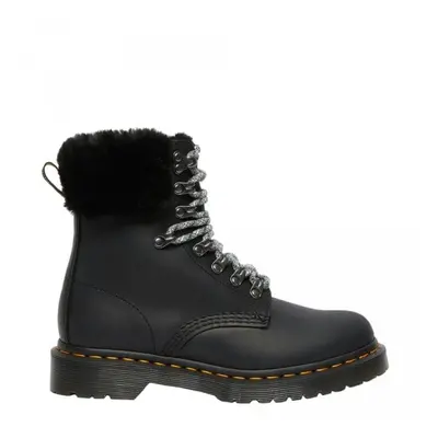 Buty Dr. Martens 1460 SERENA BLACK STREETER+MILO FUR 26951001 Ocieplane