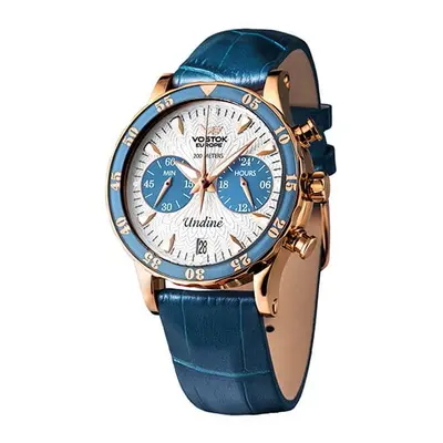 Vostok Europe Ladies' Undine Chronograph Watch with Interchangeable Straps