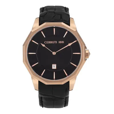 Cerruti 1881 Gent's Molveno Watch with Genuine Leather Strap