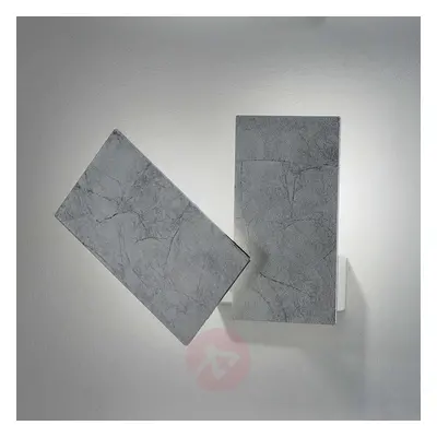 Kinkiet LED Time, szlachetny srebrny design