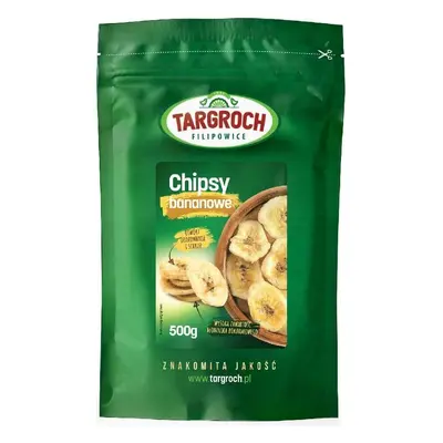 Chipsy bananowe 500g Targroch