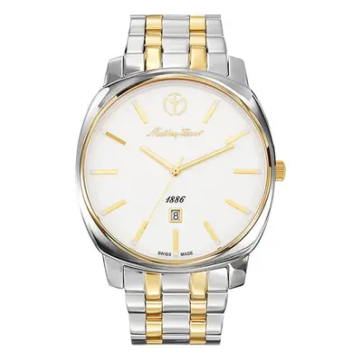 Mathey-Tissot Gent's Swiss Made Smart Watch with Stainless Steel Strap