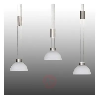 Class - lampa wisząca LED, 3 regulowane klosze