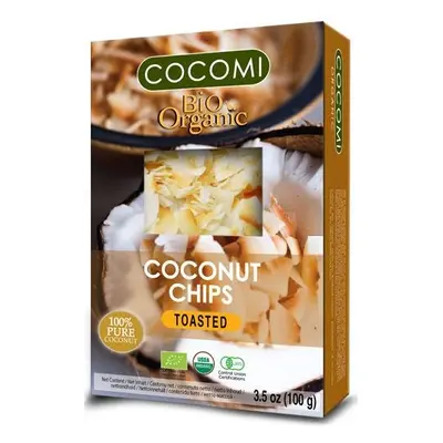 Cocomi Chipsy kokosowe prażone BIO 100 g