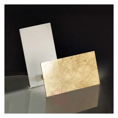 Stylowa lampa stołowa LED Time, złota