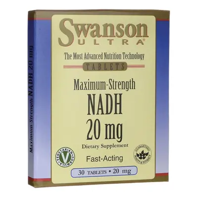 NADH Fast-Acting 20mg 30 tabletek SWANSON