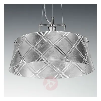 Elegancka lampa wisząca CORALLO 40, 1-pkt., srebr.