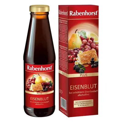 Napój Owocowo-Ziołowy Z Żelazem I Witaminami C, B1, B2, B12 450 Ml - Rabenhorst