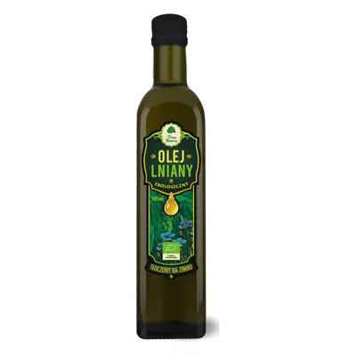 Dary Natury Olej Lniany Virgin Bio 500 ml