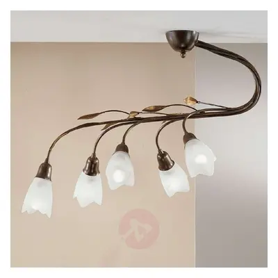 Lampa sufitowa Campana, 5-punktowa, prosta