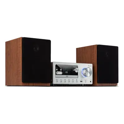 Auna Connect System, stereo systém, 80 W max., internetové/DAB+/FM rádio, CD prehrávač