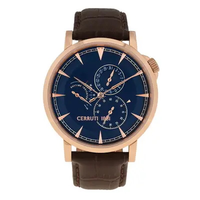 Cerruti 1881 Gent's Caiano Watch with Leather Strap