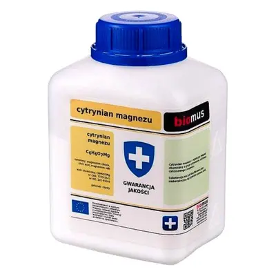 Cytrynian magnezu 250g BIOMUS